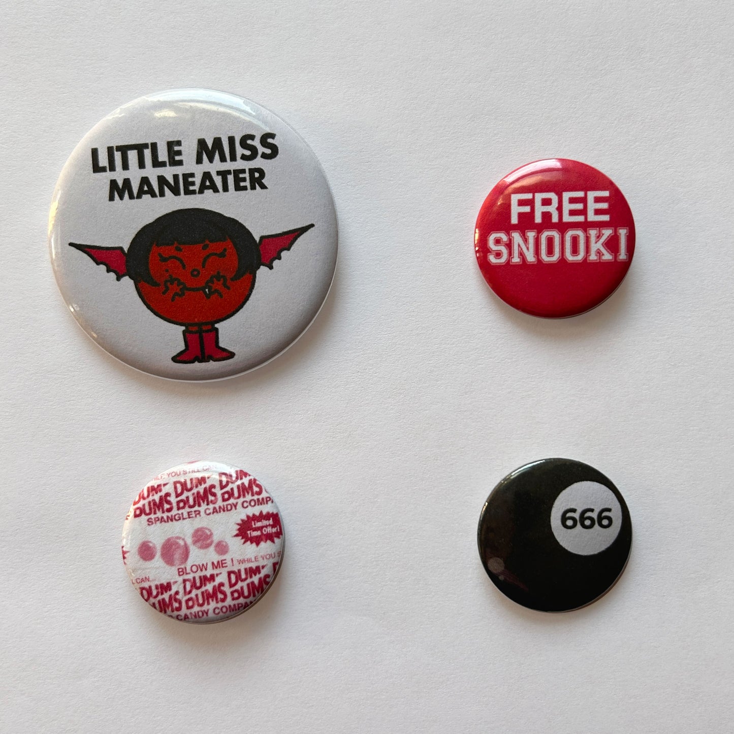 Unfriendly Hotties: Sweet Version — Pin Pack